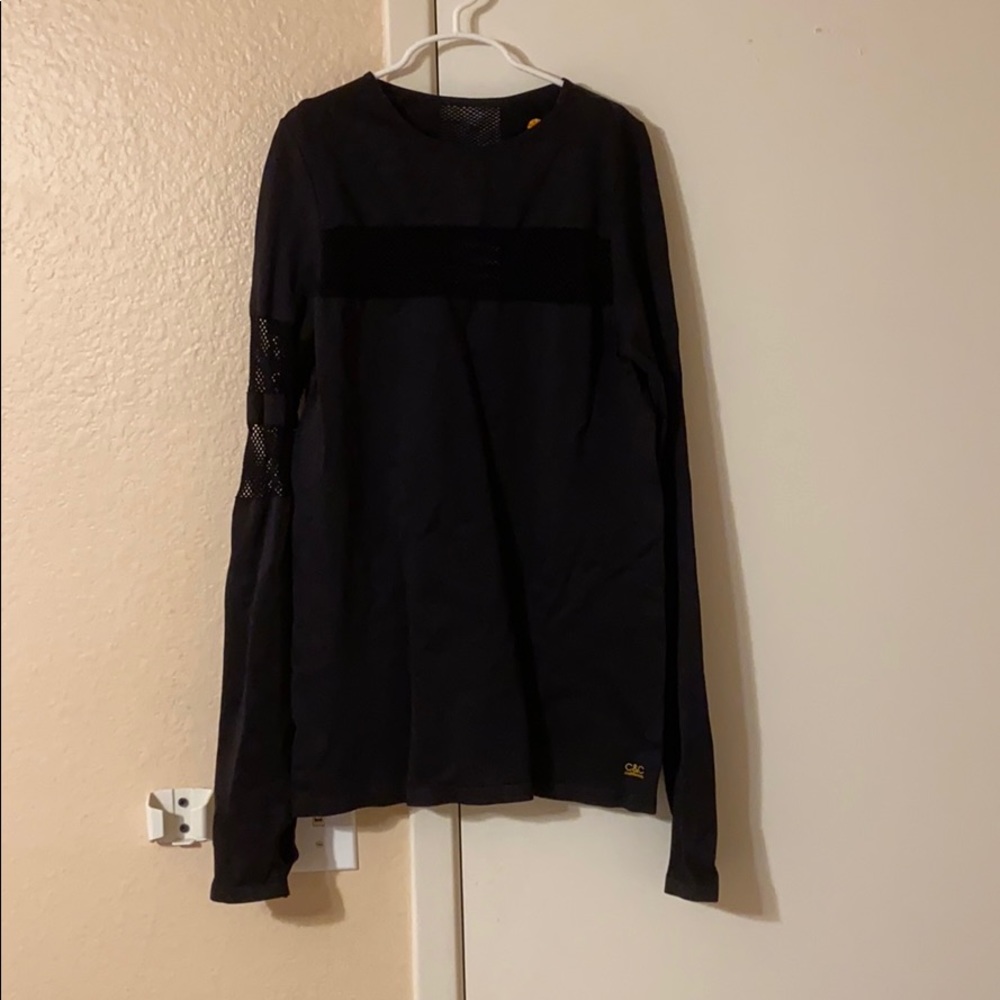 C&C California Long Sleeve Mesh Work Out Top